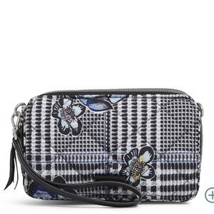 Vera Bradley On The Go RFID Wristlet Bedford Plaid NWT